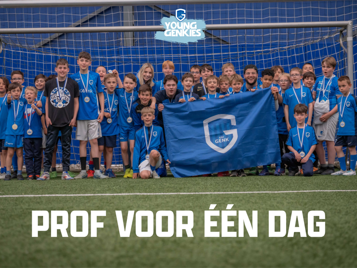 PROF VOOR EEN DAG 30/10 voor Young Genkies geboren tussen 2013-2015.