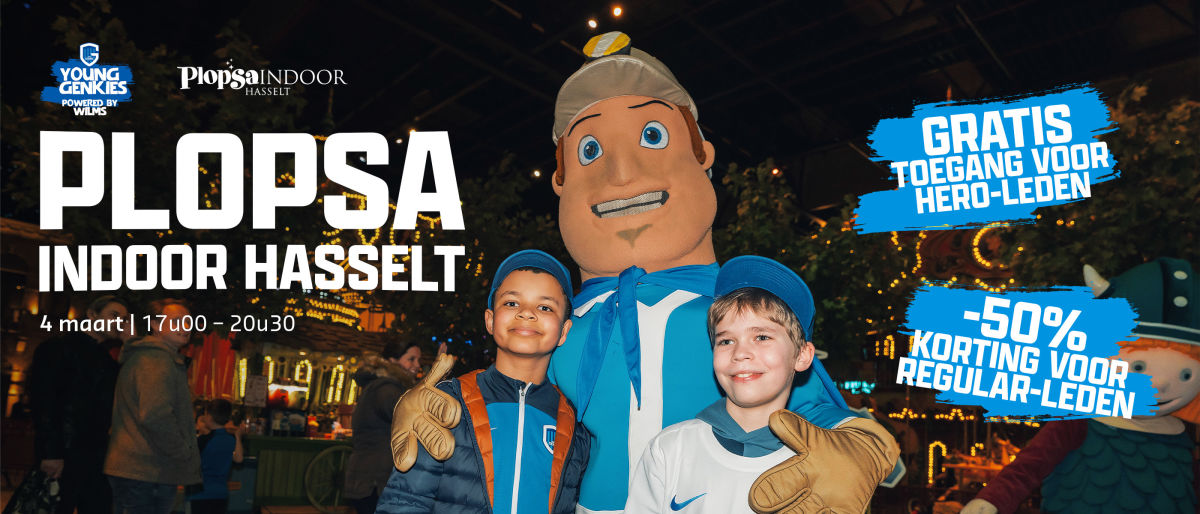 YOUNG GENKIES @PLOPSA INDOOR HASSELT