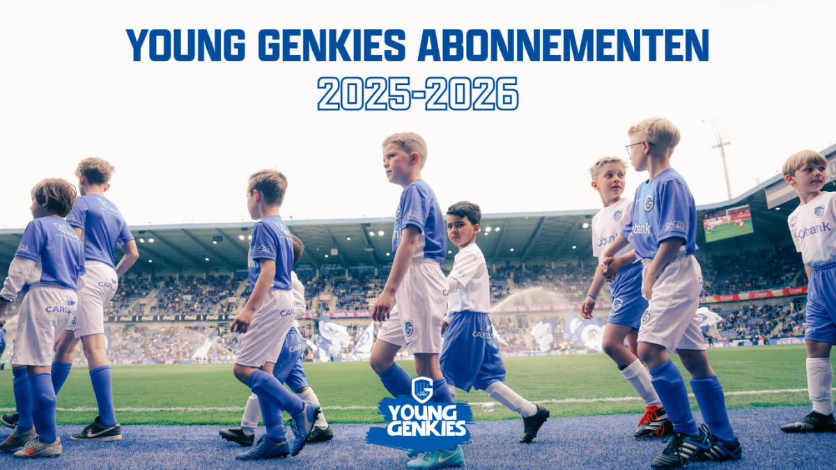 YOUNG GENKIES ABONNEMENTEN SEIZOEN 25/26